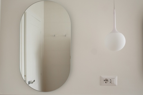 Bagno in stile moderno di 7 di zero6studio