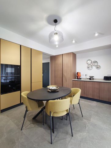 Cucina in stile contemporaneo di 18 di ESFA architetti