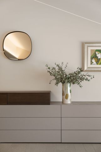 Camera da Letto in stile contemporaneo di 54 di Ciquadro Architetti