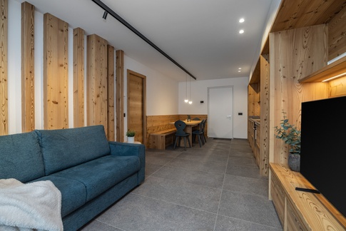 Open Space in stile minimal di 40 di Arredamenti Andalo