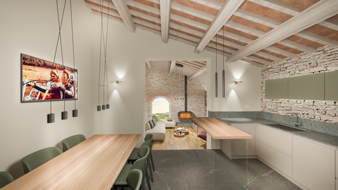 Cucina in stile moderno di 24 di MICHELE VOLPI STUDIO INTERIOR DESIGN