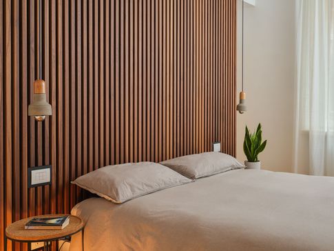 Camera da Letto in stile transitional di 13 di Ciliegio Esterno