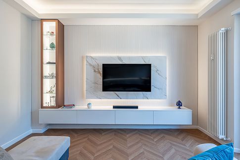 Soggiorno in stile moderno di 35 di Wephouse