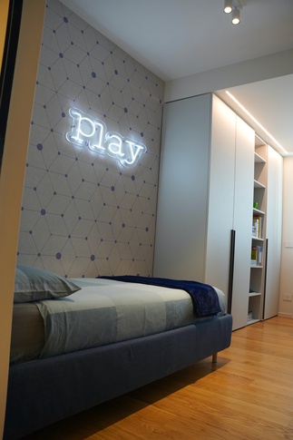 Cameretta Bambini in stile contemporaneo di 12 di Rosaura D’Alessandro