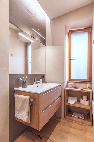 Bagno in stile industriale di 15 di Pucciarelli Architetti Bagno in stile industriale di 15 di Pucciarelli Architetti