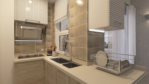 Open Space in stile moderno di 18 di Nicoletta Russo Interior Designer