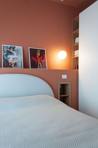 Camera da Letto in stile moderno di 15 di SuMisura Architetti