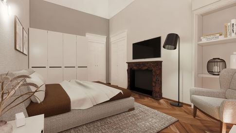 Camera da Letto in stile classico di 25 di Studio LABventinove