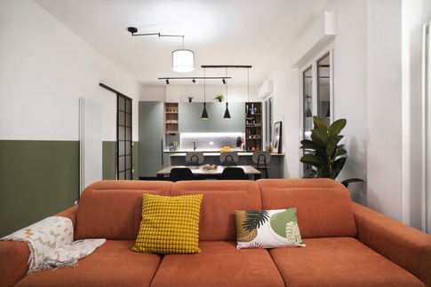 Open Space in stile pop art di 33 di Annalisa Buscarini Ingegnere Edile Architetto