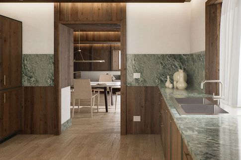 Cucina in stile nordico di 14 di archi.nen | gianluca menardi architetto