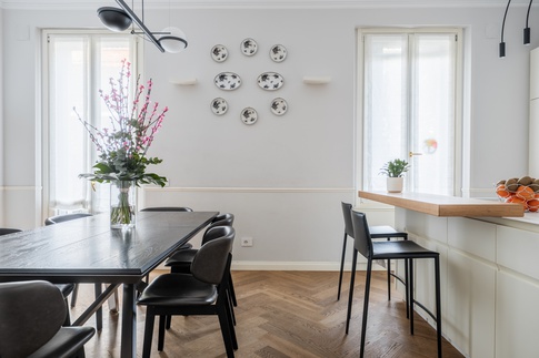 Cucina in stile contemporaneo di 25 di Annalisa Carli Architetto