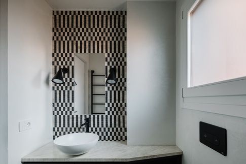 Bagno in stile mediterraneo di 3 di Tramas