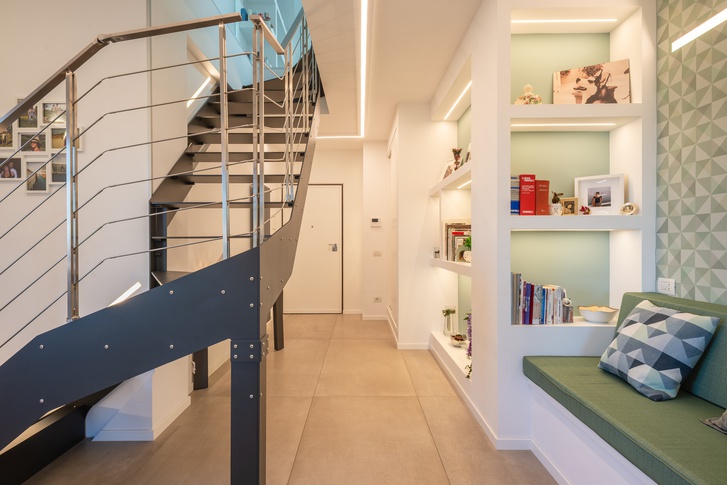 Soggiorno in stile contemporaneo di 26 di BB1 Architettura & Design