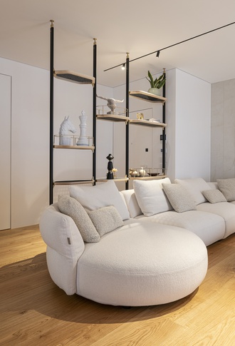 Open Space in stile contemporaneo di 52 di Francesco Cardano Interior Designer Open Space in stile contemporaneo di 52 di Francesco Cardano Interior Designer