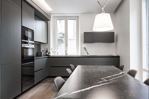 Cucina in stile contemporaneo di 37 di DOME studio