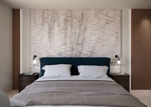 Camera da Letto in stile contemporaneo di 21 di Abitacolo Interni