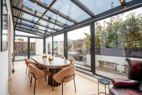 Terrazza in stile glamour di 25 di Gianluca Chiocca Interior Design Studio