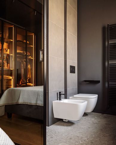 Bagno in stile contemporaneo di 6 di kkarchitecture Bagno in stile contemporaneo di 6 di kkarchitecture