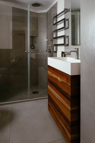 Bagno in stile contemporaneo di 6 di MANUARINO architettura design comunicazione Bagno in stile contemporaneo di 6 di MANUARINO architettura design comunicazione