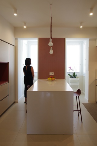 Cucina in stile contemporaneo di 16 di Alessandra Forino