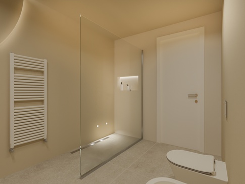 Bagno in stile moderno di 5 di MICHELE VOLPI STUDIO INTERIOR DESIGN