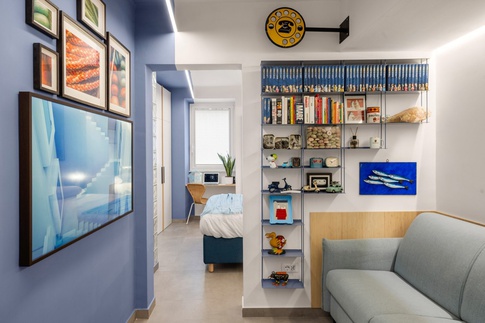 Soggiorno in stile moderno di 20 di alberto4house