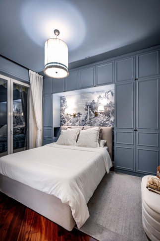 Camera da Letto in stile contemporaneo di 15 di Interior design +