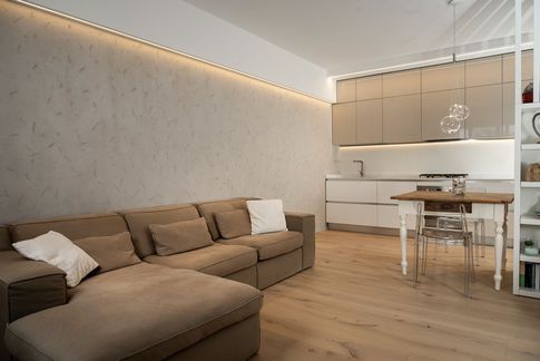 Open Space in stile contemporaneo di 26 di Patrizia Drudi Architetto