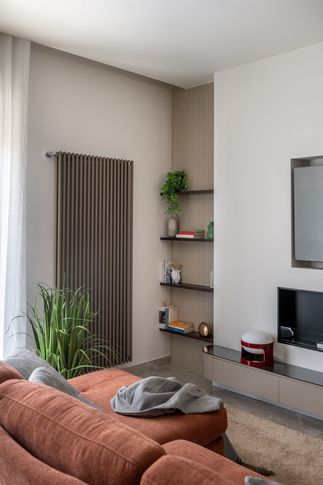 Open Space in stile contemporaneo di 30 di Marila Fasulo Architetto