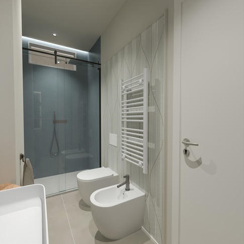Bagno in stile contemporaneo di 6 di EasyRelooking srls Bagno in stile contemporaneo di 6 di EasyRelooking srls