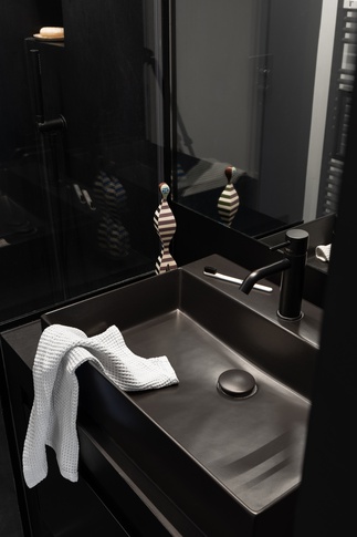 Bagno in stile contemporaneo di 3 di MatStudio Bagno in stile contemporaneo di 3 di MatStudio