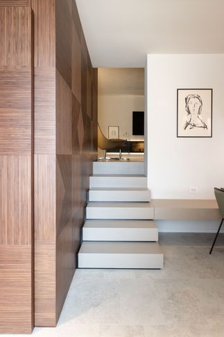 Ingresso in stile contemporaneo di 14 di Abitacolo Interni