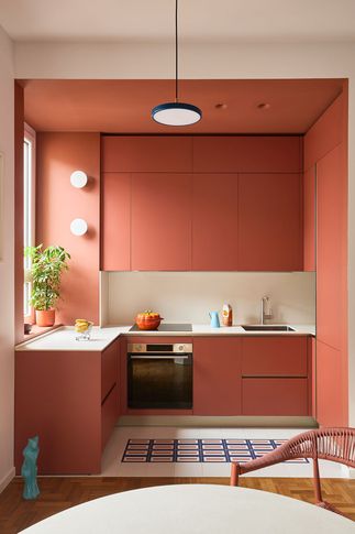 Open Space in stile contemporaneo di 21 di Alessia Provenzano architetto
