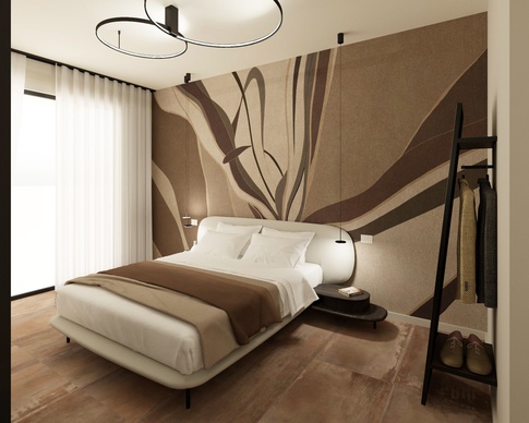 Camera da Letto in stile contemporaneo di 18 di Francesca Boglio Architetto
