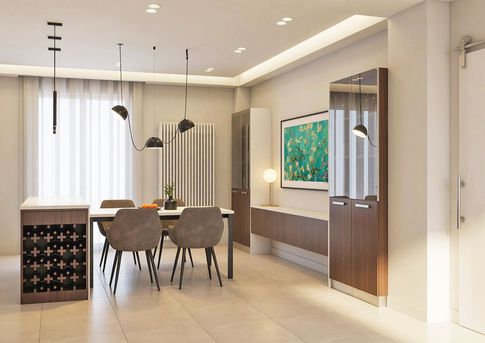 Open Space in stile moderno di 48 di Arcangelo Primato