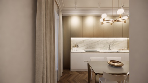 Cucina in stile contemporaneo di 20 di Studio Gaetano Riccardelli