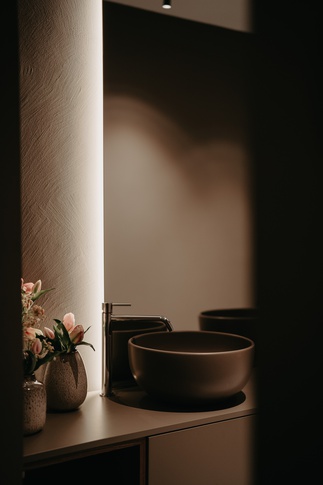 Open Space in stile minimal di 100 di Architetto Michelangelo Todisco