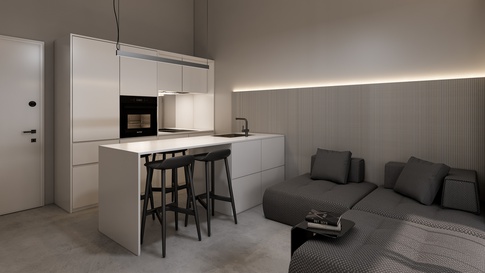 Open Space in stile moderno di 26 di 1507 Interior studio