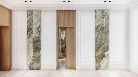 Corridoio in stile contemporaneo di 10 di Salvatore Sito Interior Designer