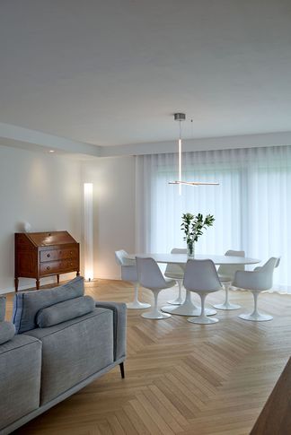 Open Space in stile contemporaneo di 62 di DQA Studio di architettura