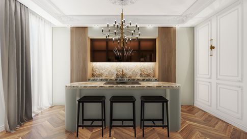 Cucina in stile classico di 15 di Salvatore Sito Interior Designer