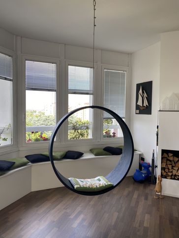 Veranda in stile moderno di 50 di Bossi Vigorito Building Interior