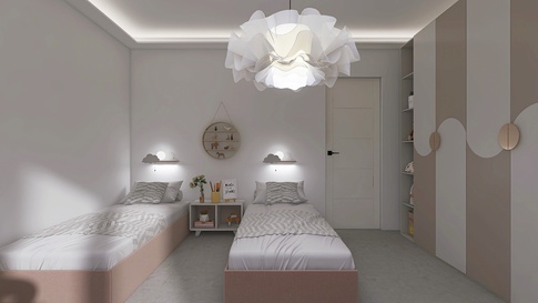 Cameretta Bambini in stile moderno di 17 di Architetto Alessandra Iannuzzi Cameretta Bambini in stile moderno di 17 di Architetto Alessandra Iannuzzi