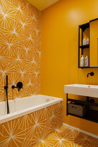 Bagno in stile contemporaneo di 9 di FAD Fucine Architettura Design