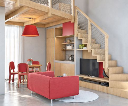 Open Space in stile moderno di 20 di Arcangelo Primato