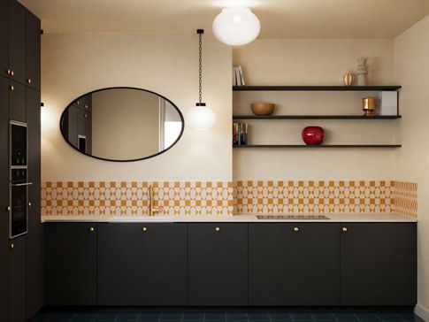 Cucina in stile eclettico di 14 di NOMASS