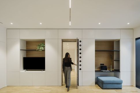 Open Space in stile contemporaneo di 38 di Tramas