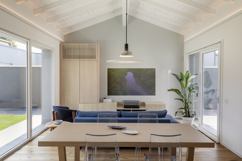 Open Space in stile giapponese di 64 di Chantal Forzatti architetto