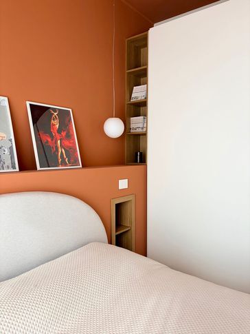 Camera da Letto in stile moderno di 15 di SuMisura Architetti