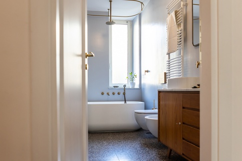 Bagno in stile vintage di 5 di L2 Architettura